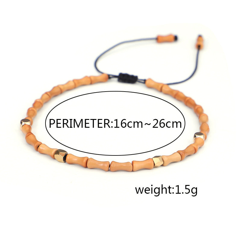 Olive Core Bamboo Bracelets