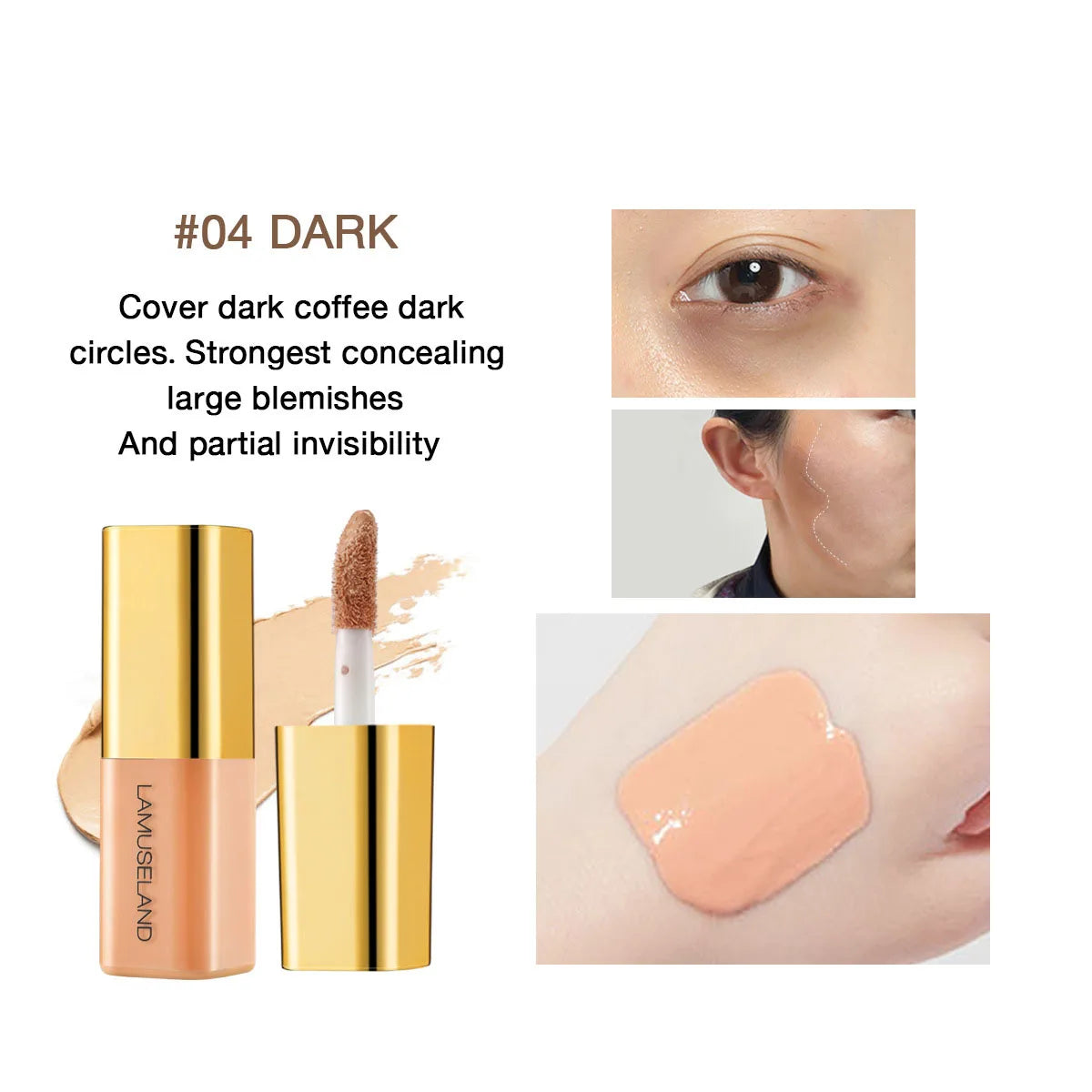 Mini Liquid Concealer Pores Dark Circles