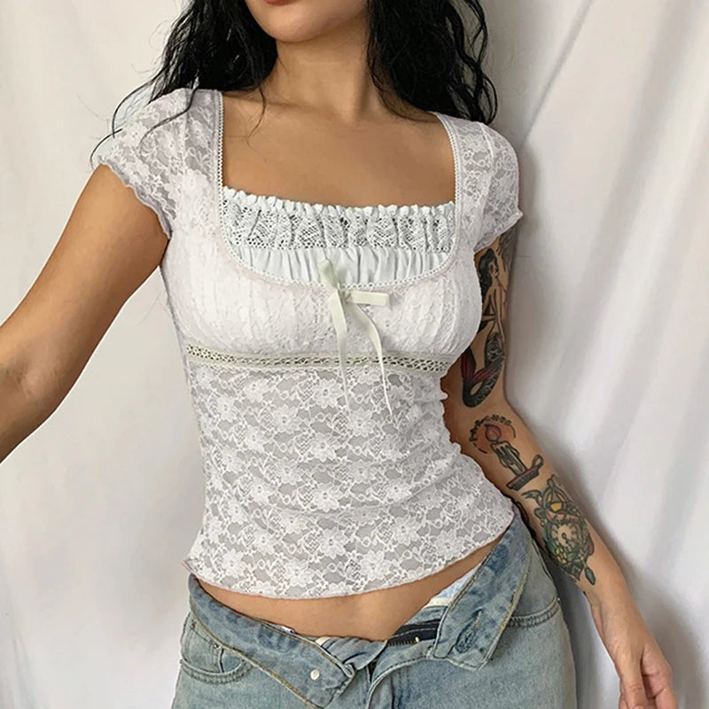 Kawaii Patchwork Women T-shirt