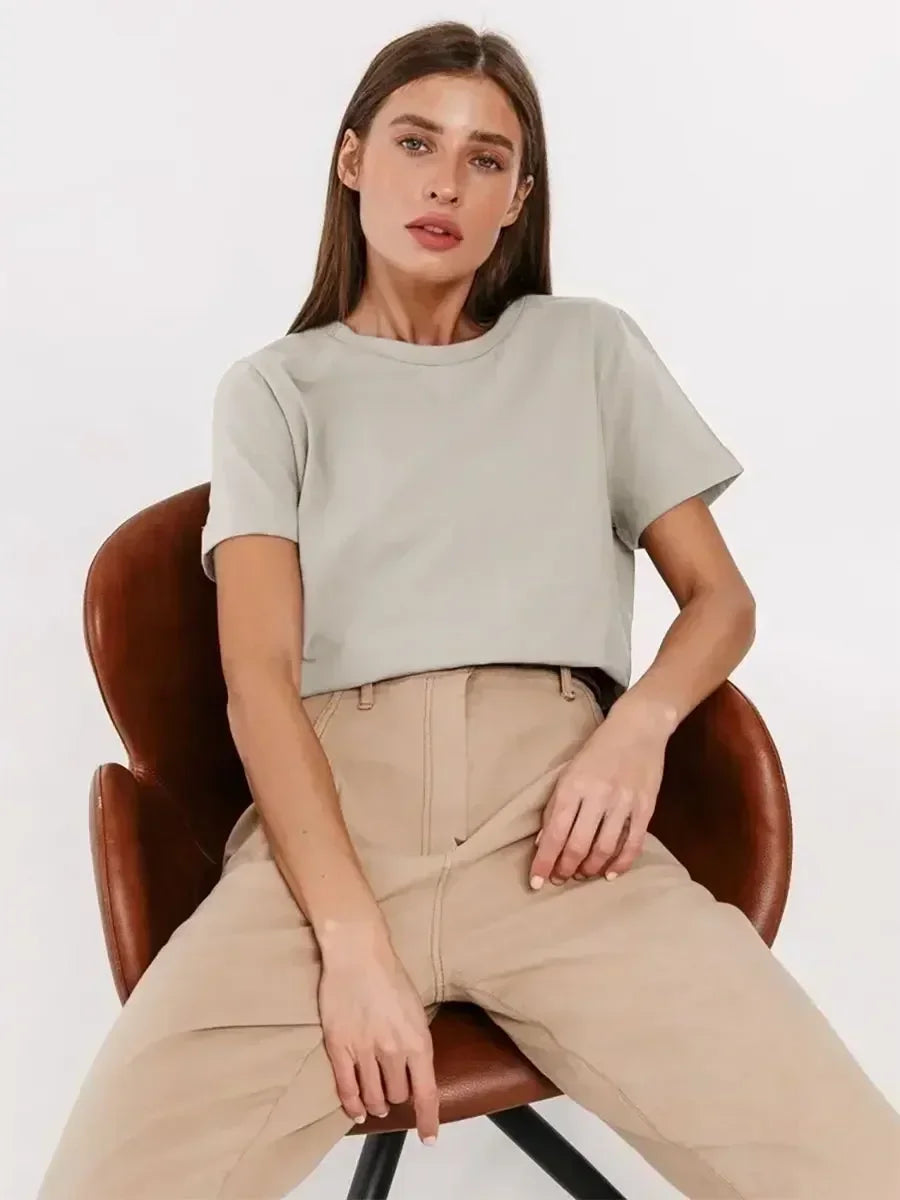 Bottoming Basic Fashionable Tops