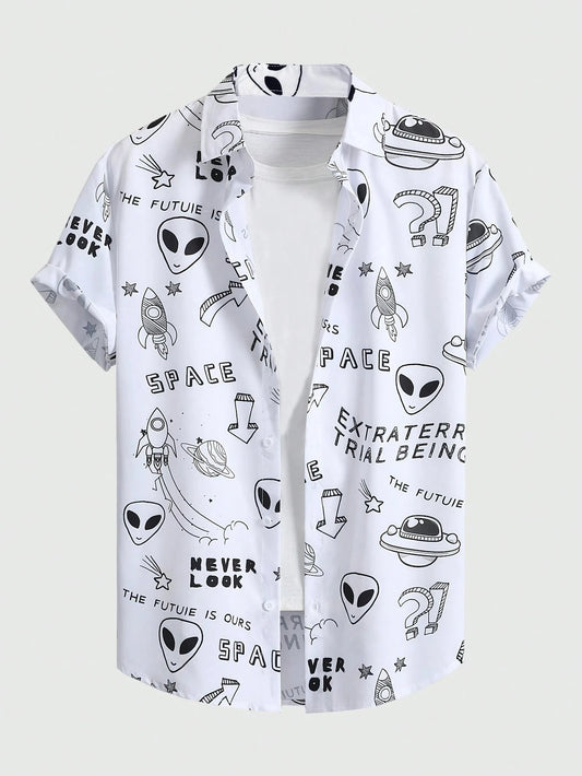 Seaside Button-Down Versatile Shirts