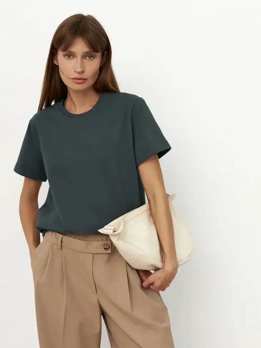 Bottoming Basic Fashionable Tops