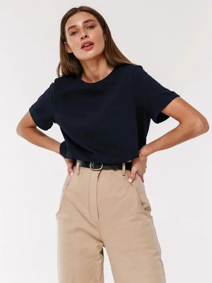 Bottoming Basic Fashionable Tops