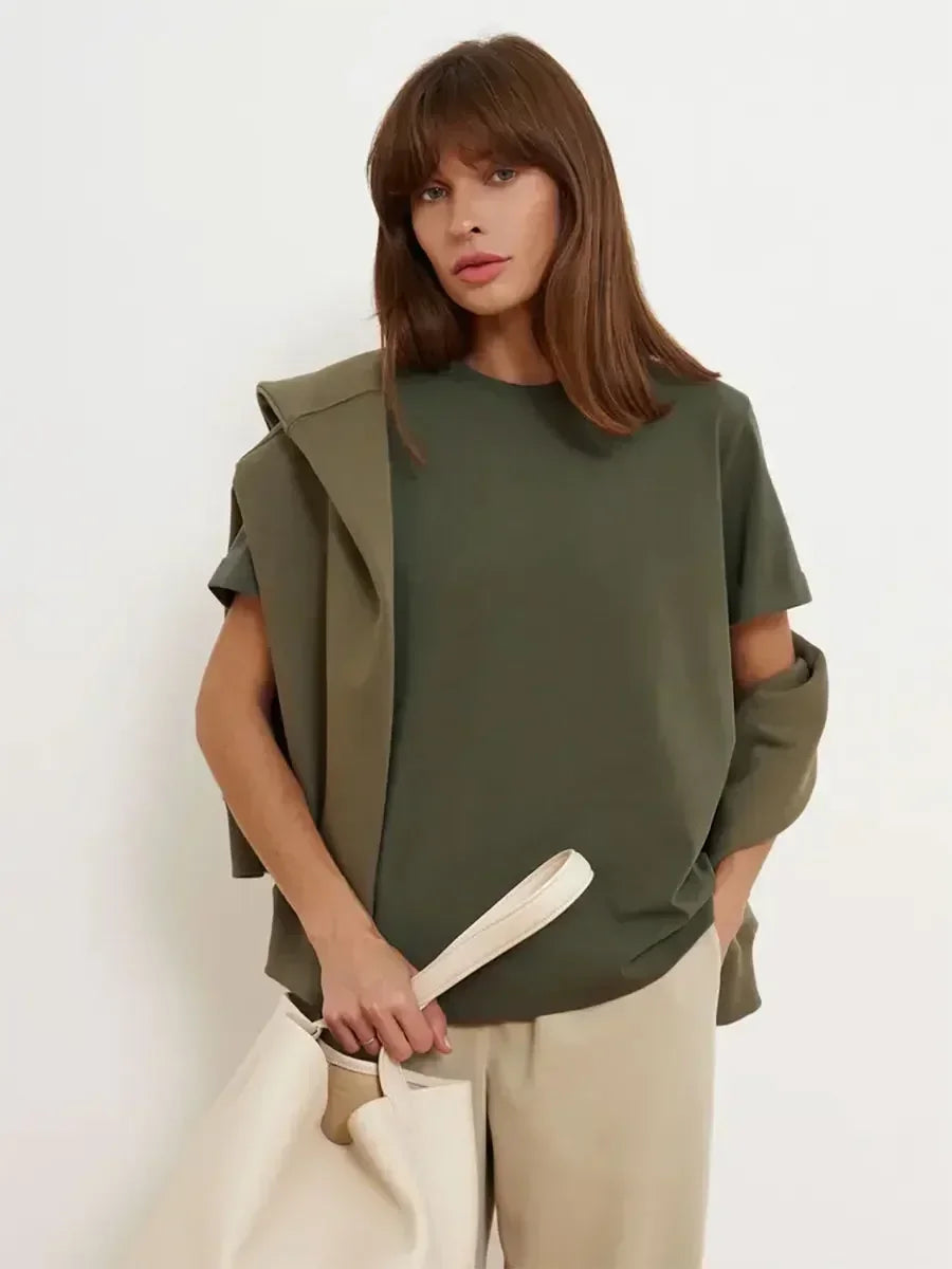 Bottoming Basic Fashionable Tops