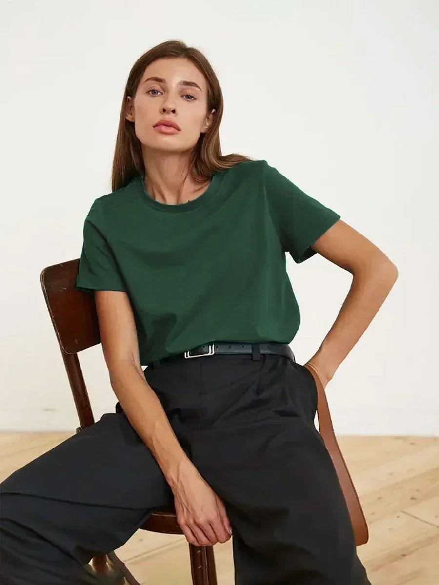 Bottoming Basic Fashionable Tops