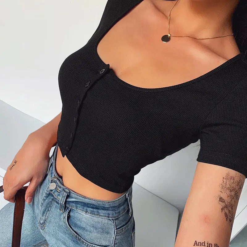 Vintage Cropped Top