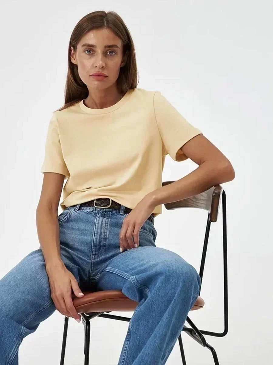 Bottoming Basic Fashionable Tops