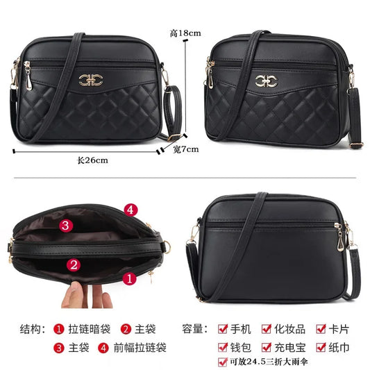 Lingge Crossbody Shoulder Bag
