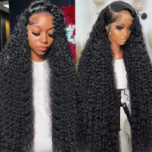 Deep Wave Frontal Glueless Wigs