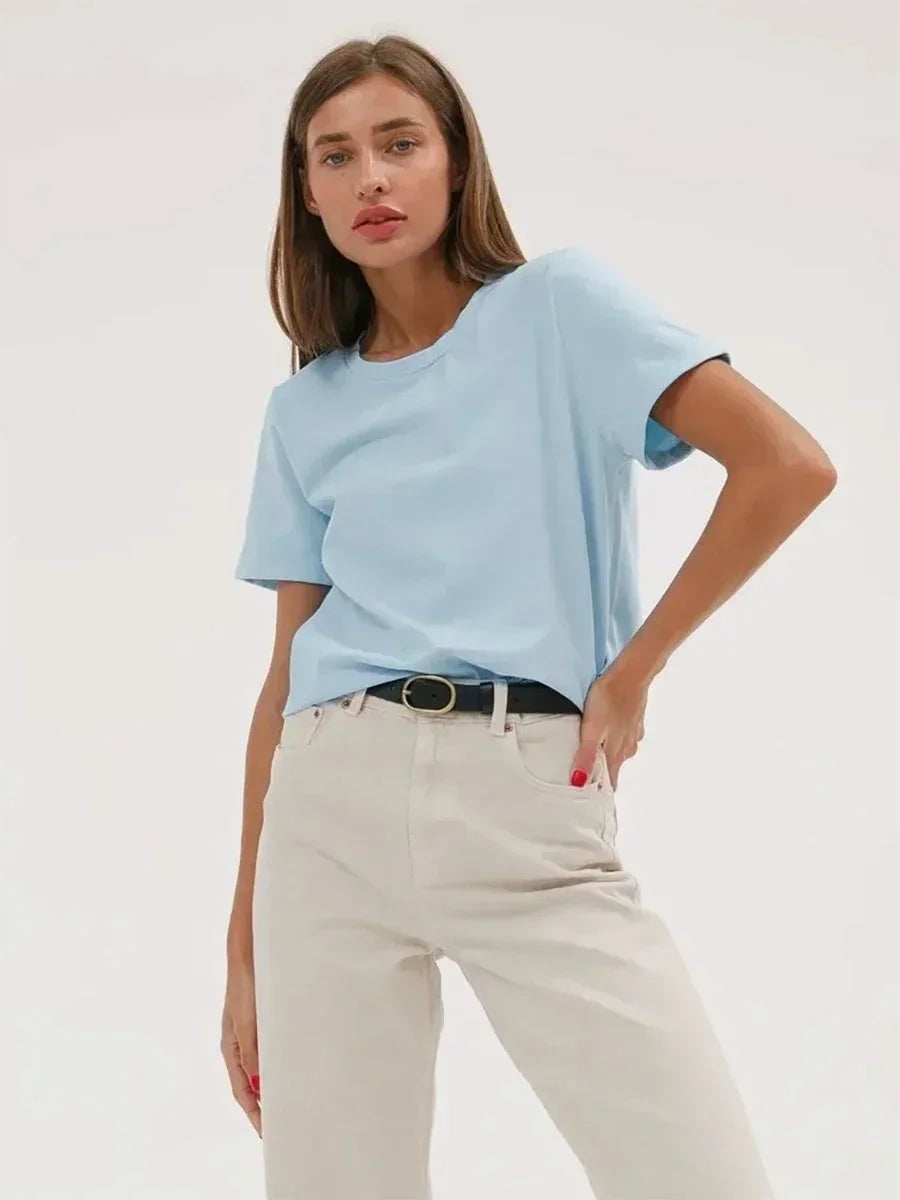 Bottoming Basic Fashionable Tops